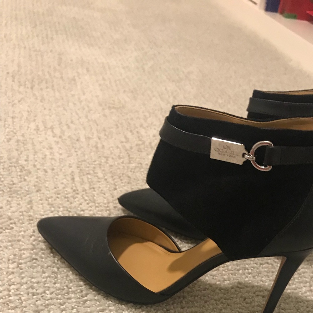 Coach sexy heels.  4 inch heel. Size 7.5 B.